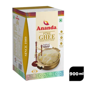 Ananda Traditional Bilona Method Pure Ghee 900 ml