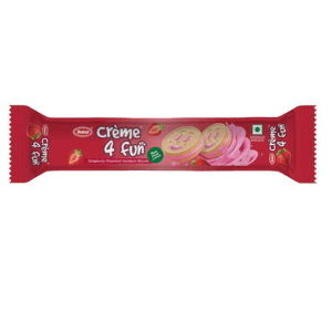 Dukes Creme 4 Fun Strawberry Sandwich Biscuits 145 g