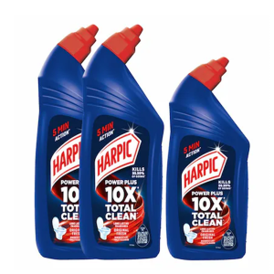 Harpic Disinfectant Toilet Cleaner (2 x 1 L + 500ml)