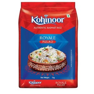 Kohinoor Authentic Royale Pulao Basmati Rice 1 kg