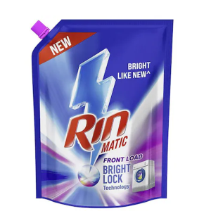 Rin Matic Front Load Bright Lock Technology Liquid Detergent 2 L