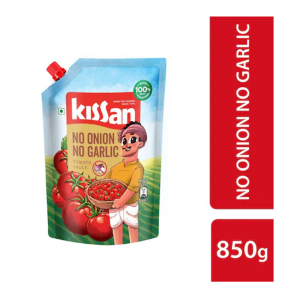Kissan No Garlic No Onion Tomato Sauce 850 g