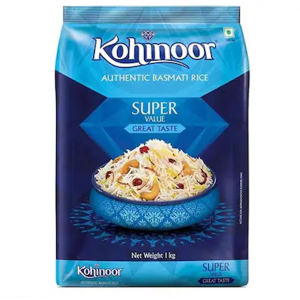 Kohinoor Authentic Basmati Rice 1 kg