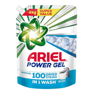 Ariel Power Gel Liquid Detergent for Top Load – 2kg