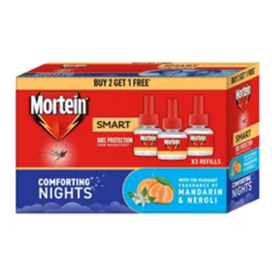 Mortein Refill, 3x35 ml (Buy 2, Get 1 Free)
