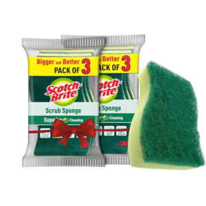 Scotch-Brite Scrub Sponge (Large) - Pack of 3