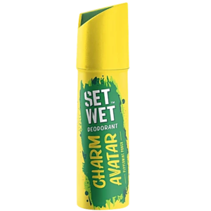 Set Wet Charm Avatar Deodorant For Men, 150 ml