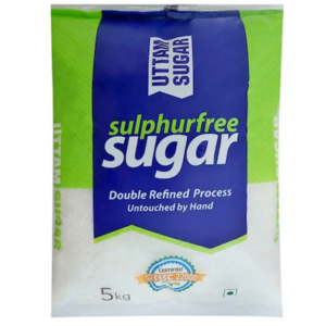 Uttam Double Refined Sulphurfree Sugar 5 kg