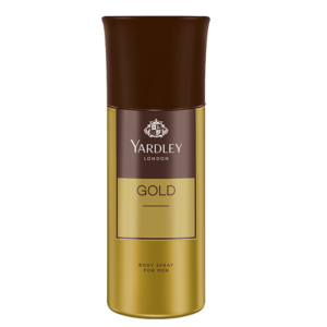 Yardley London Gold Body Perfume (For Men) (150 ml+50ml free)