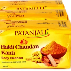 PATANJALI Haldi Chandan Body Cleanser, Refreshing skin (3 x 150 g)