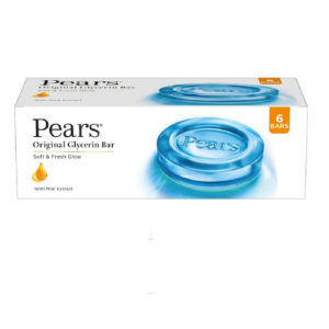 Pears Original Glycerin Soap Bar 125 g (Pack of 6)